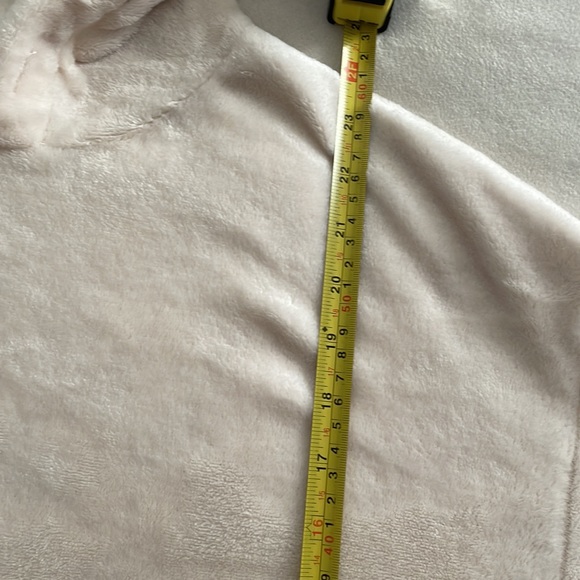 Cozy Cream Faux Fur Lauren Conrad Hoodie - Picture 6 of 9